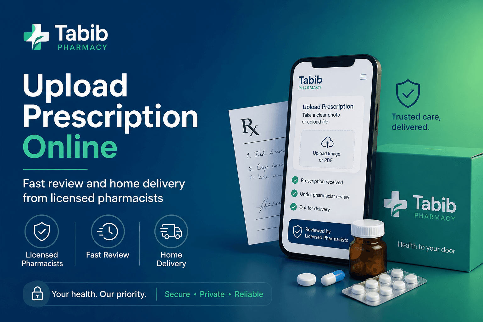 Tabib Pharmacy — Upload prescription online